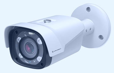 Amcrest ProHD 1920P 1080TVL POE Bullet IP Security Camera, 2MP 1920x1080P,  196ft NightVision, MicroSD Storage, Motorized Varifocal Lens 57°-106°, 3x  Optical Zoom, White (IP2M-854EW)